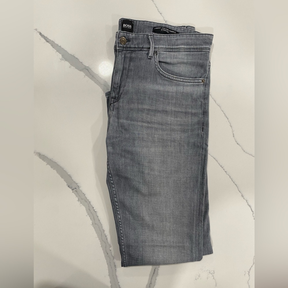 Boss Denim Grey Jeans